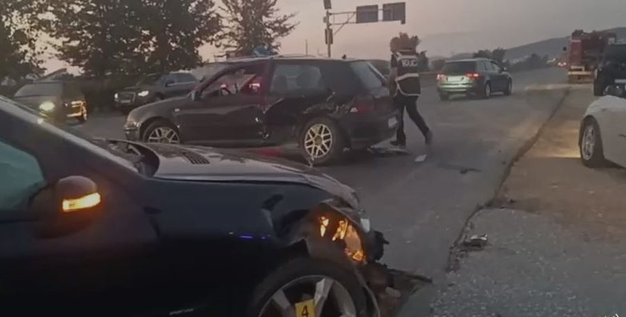 Another accident on the Lushnje-Fier axis, two vehicles collide