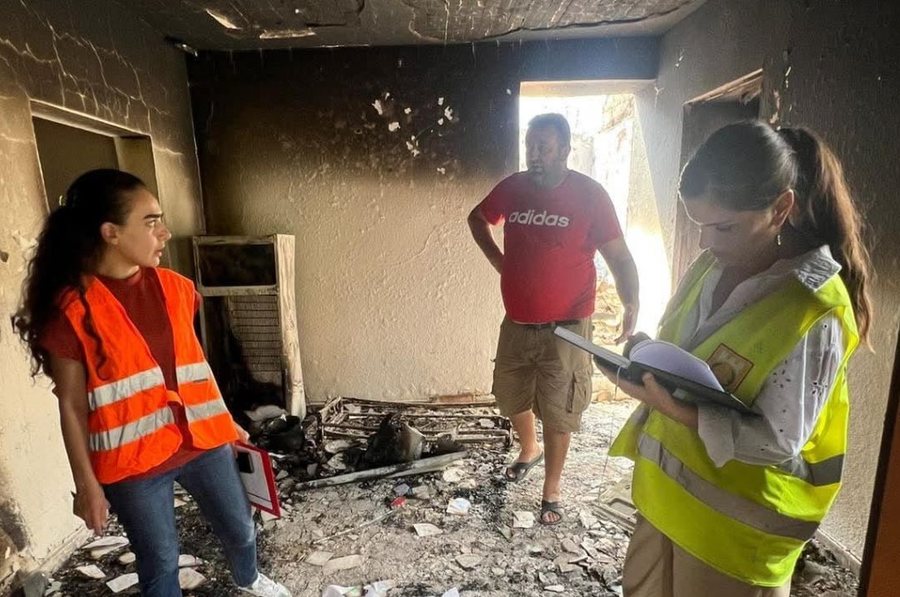 Delvinë, nis puna për evidentimin e dëmeve nga zjarret