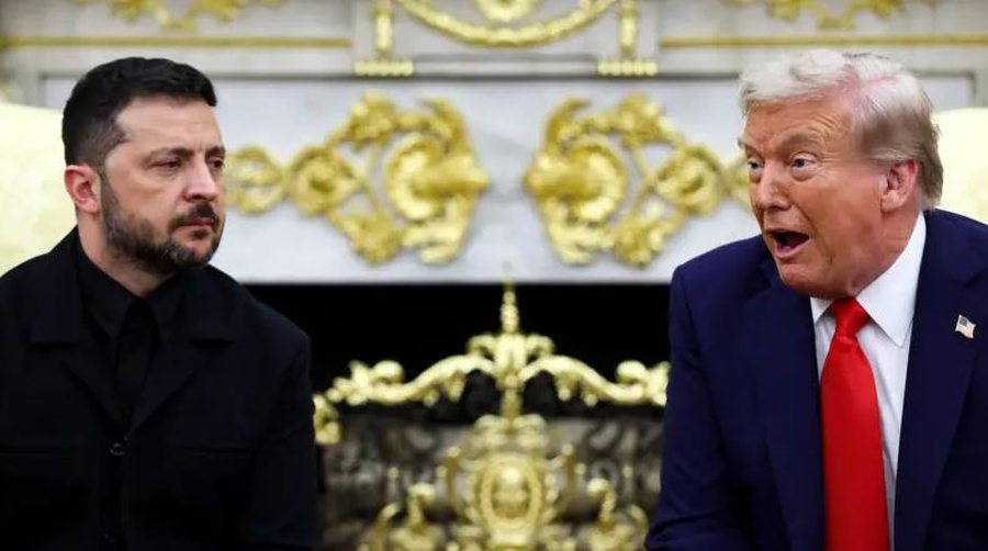 Zelensky i jep presidentit Trump letrën e bashkështortes së tij