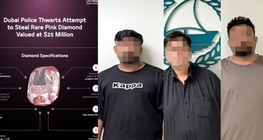 Grabitet si në filma diamanti me vlerë 25 milionë dollarë