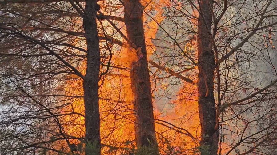Zjarr pranë tunelit të Krrabës, 12 vatra gjatë ditës