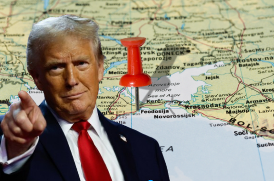 Trump gafa me gjeografinë, e çon Krimenë në oqean dhe