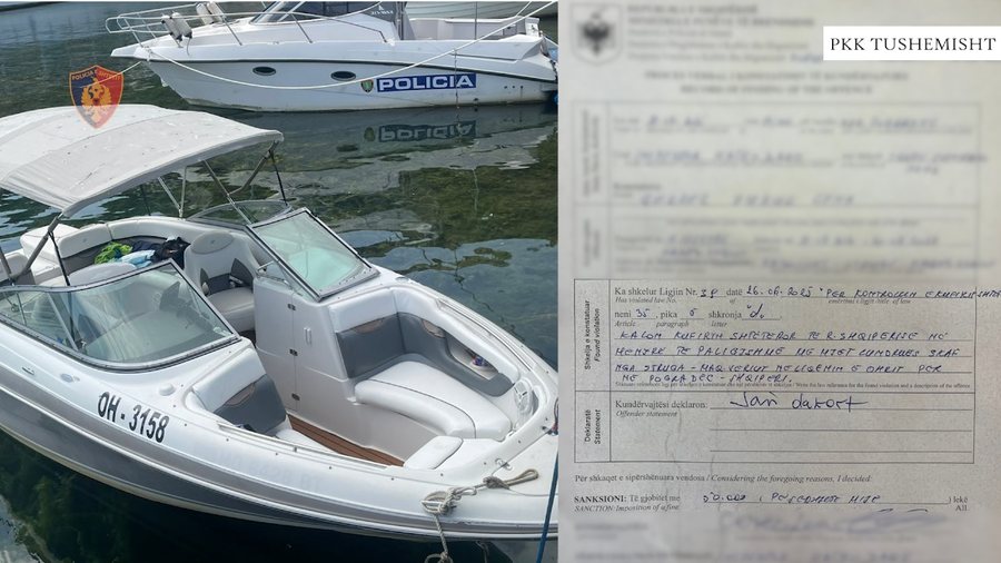 Kaloi vijën liqenore në mënyrë të paligjshme, bllokohet