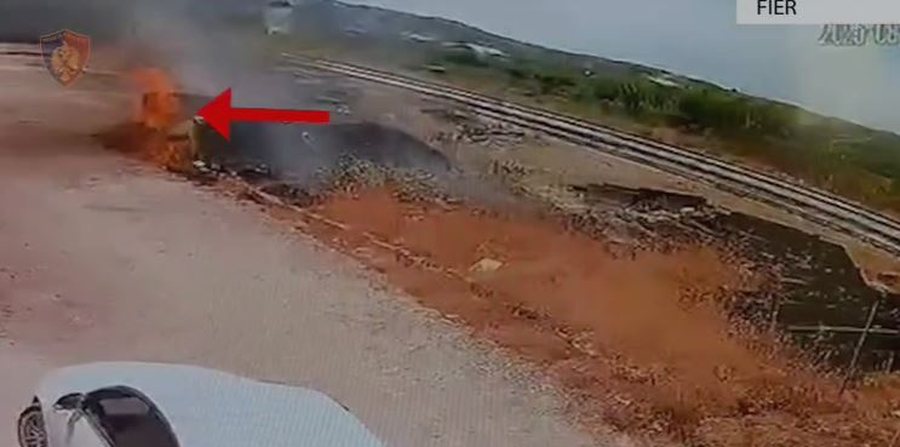 Dogji 600 metra katror lëndë drusore të linjave hekurudhore,