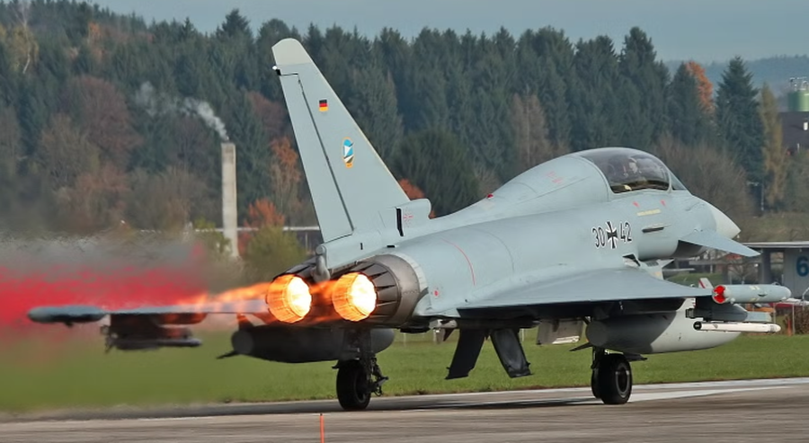 Tension në Baltik, Gjermania ngre dy Eurofighter për të kapur