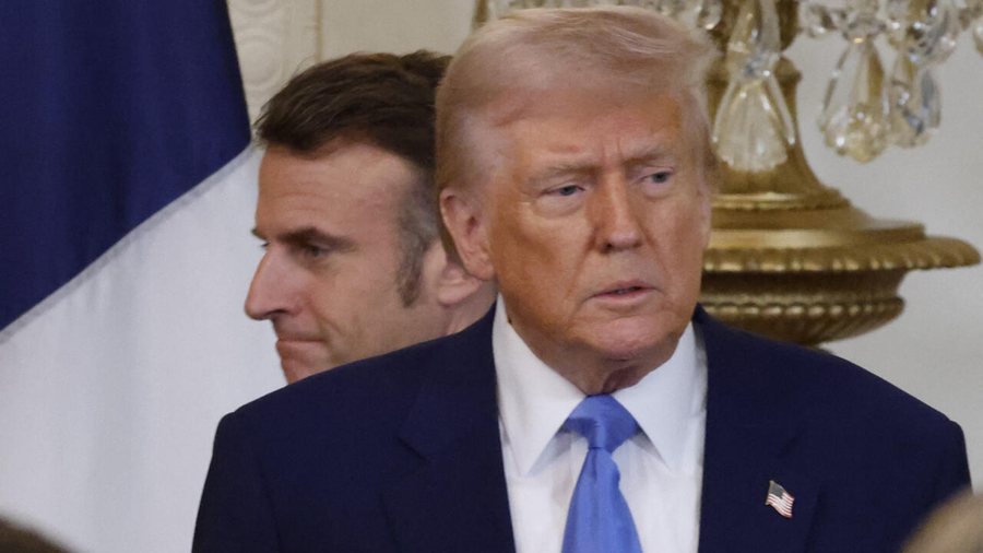 Kërcënimet e reja të Trump për tarifat digjitale, Macron