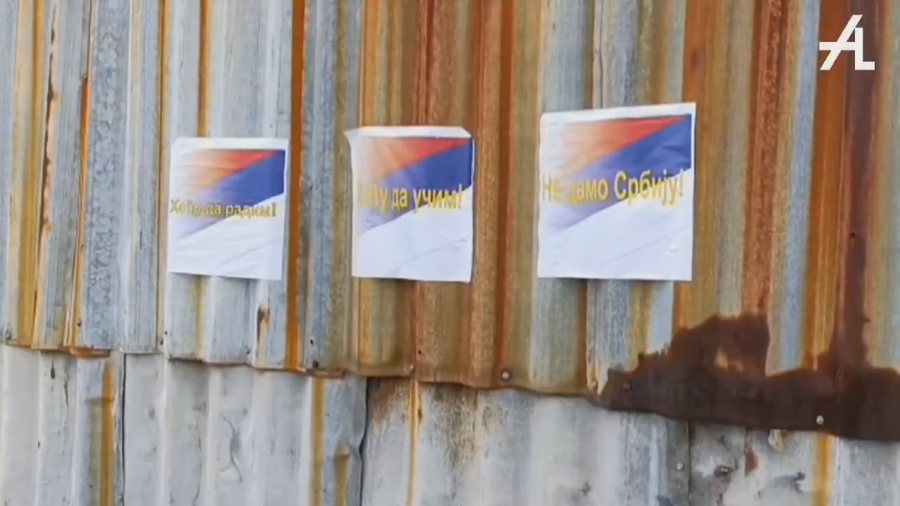 “S’heqim dorë nga Serbia!” Mesazhet e serbëve
