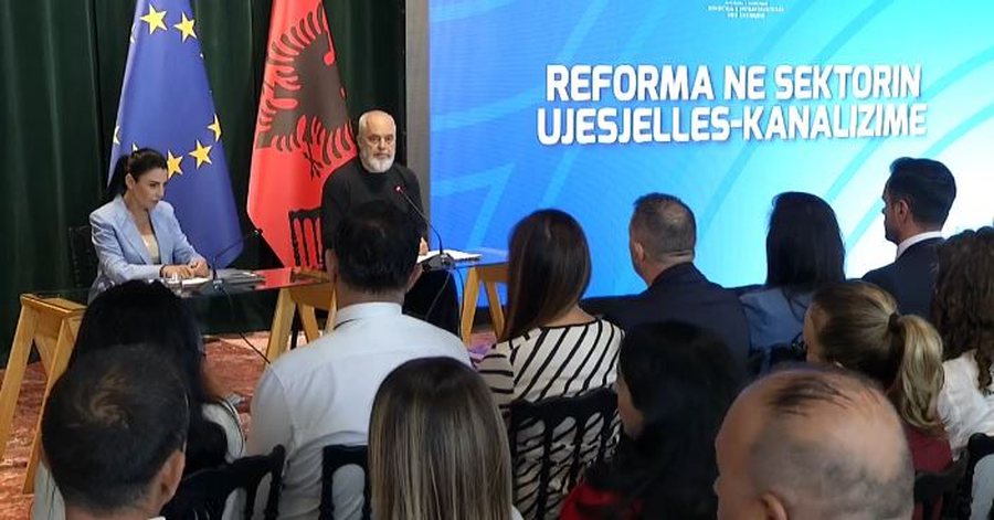 Prezantohet Operatori Kombëtar i Ujit, Rama: Borxhet e larta dhe politizimi