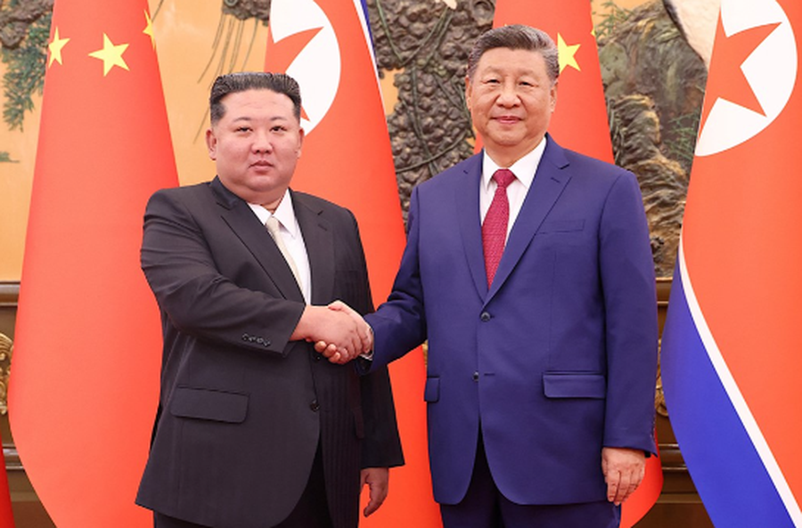 Xi Jinping dhe Kim Jong Un zhvillojnë bisedime me 'rëndësi