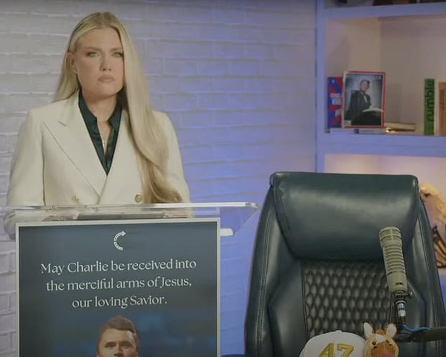 Bashkëshortja e Charlie Kirk u drejtohet