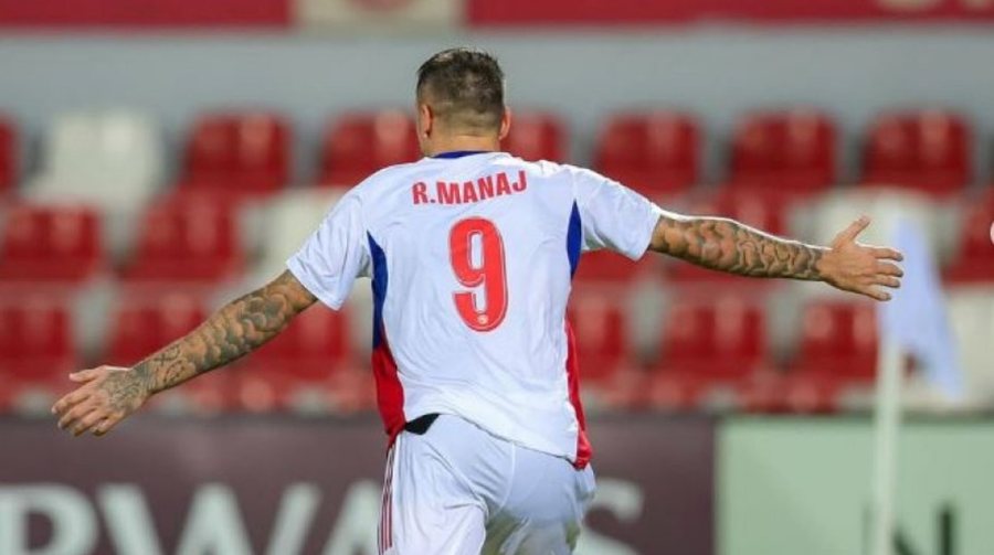 Manaj "shpërthen" me dy gola në Champions-in e Azisë