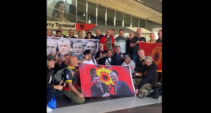 Protesta masive në Hagë, mbështetësit e Hashim Thaçit