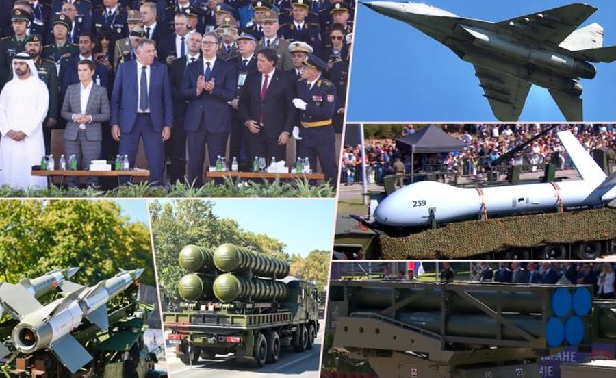 Serbia shfaq forcën! 10 mijë trupa, avionë luftarakë, tanke