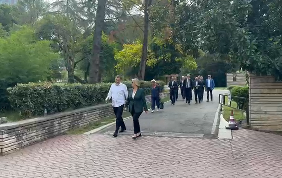 Rama takim me Peleshin, Ballën dhe drejtuesit e komisioneve parlamentare
