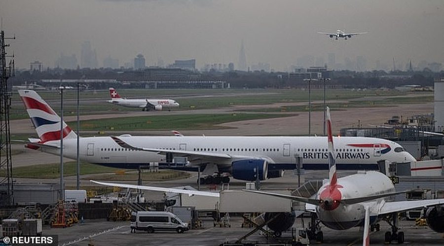 Zjarr në aeroportin Heathrow në Londër