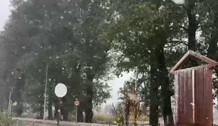 Reshjet e para të dëborës zbardhin Parkun Kombëtar