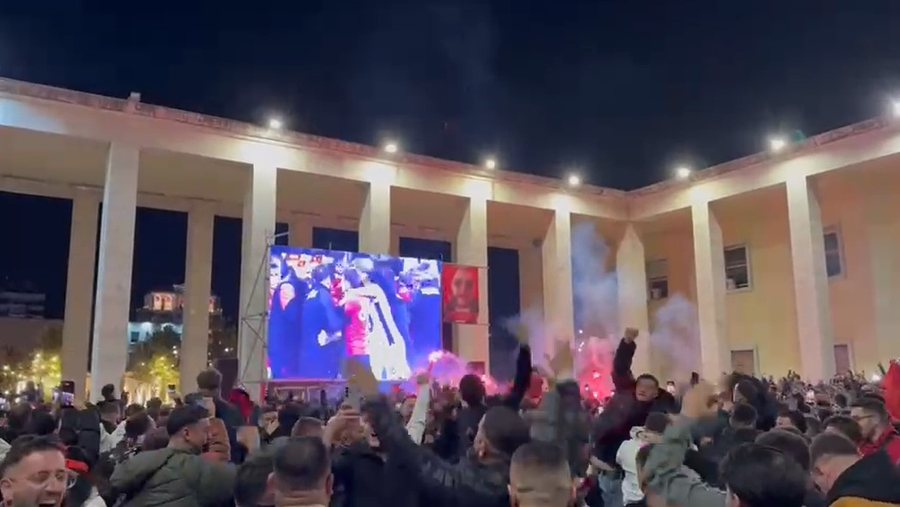 Rei Manaj i çan rrjetën Serbisë, Kombëtarja shqiptare