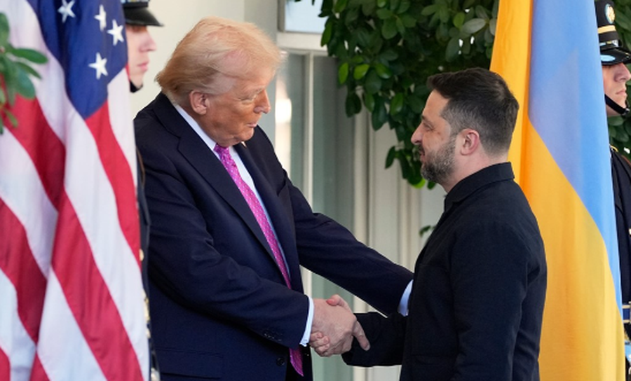 “Të shkon shumë xhaketa”- Trump takim me Zelenskyn në