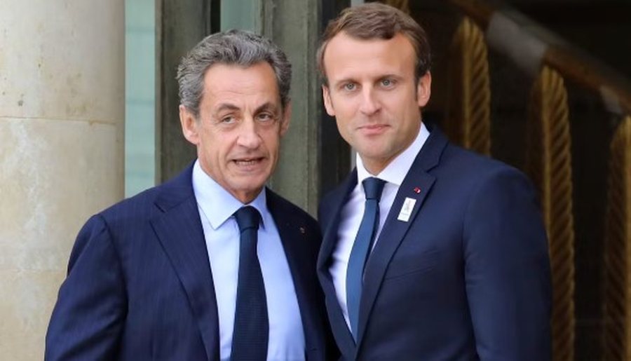 Sarkozi u prit nga Macron në Pallatin Presidencial para se të
