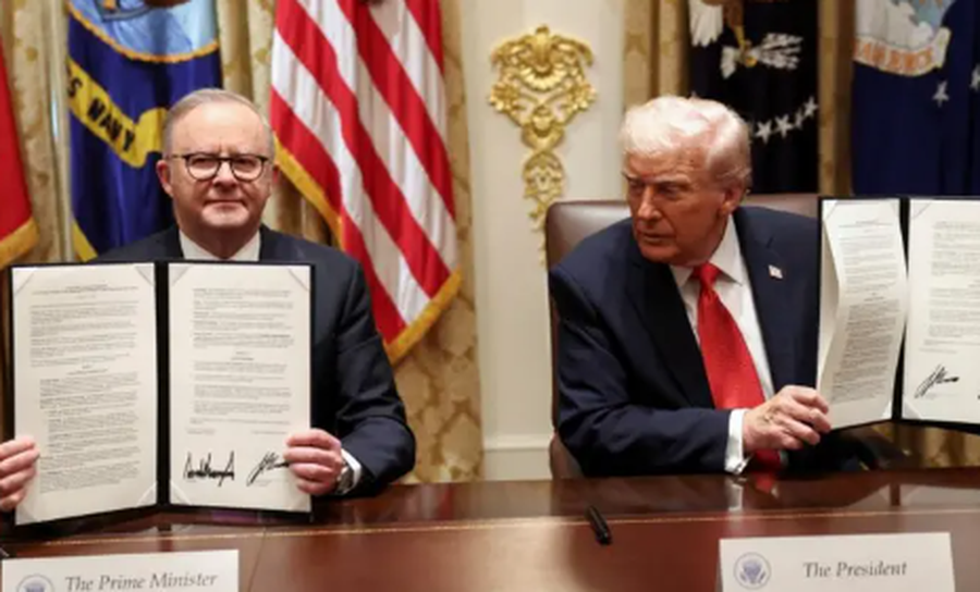 Trump nënshkruan marrëveshje me kryeministrin e Australisë