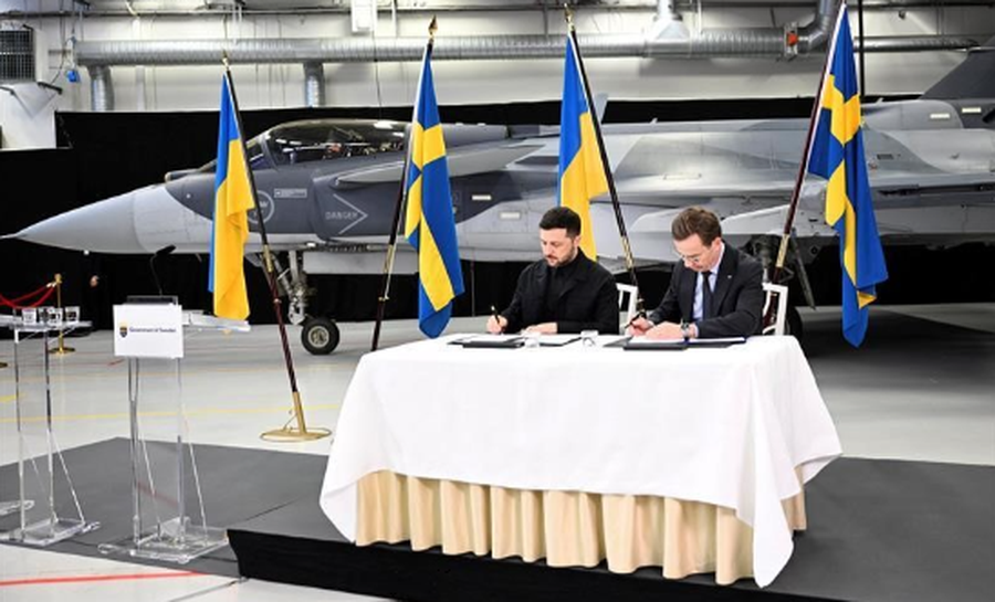 Zelensky takim me kryeministrin e Suedisë, Ukraina shpreson të