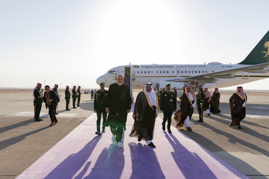 Rama mbërrin në Riad të Arabisë Saudite, do të