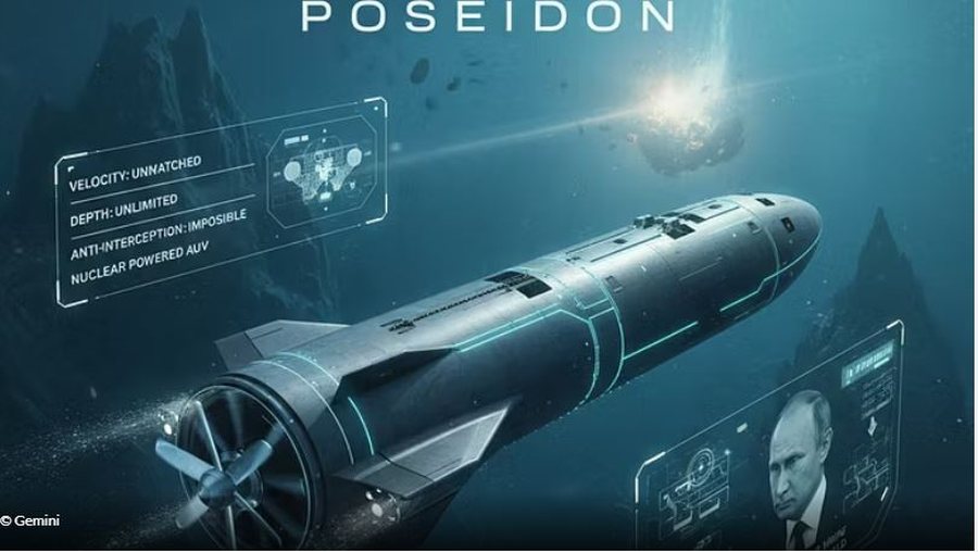 Çfarë është Poseidoni, droni nënujor me energji