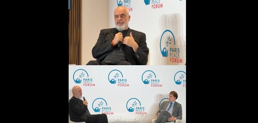 Rama në “Forumin e Paqes” në Paris me ftesë të