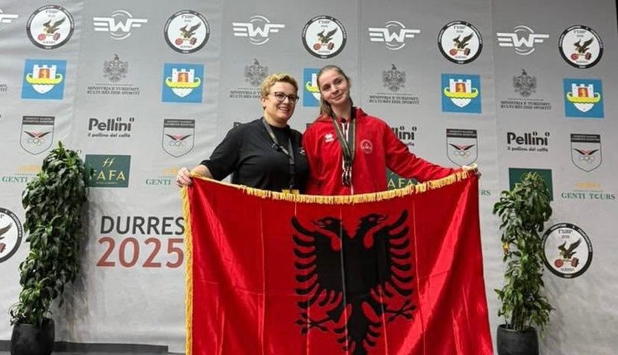 Enkileda Carja, kampione e trefishtë e Europës në