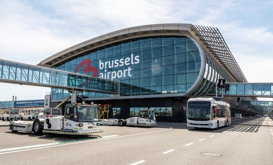 Pas dronëve, rinis punën aeroporti kryesor i Belgjikës
