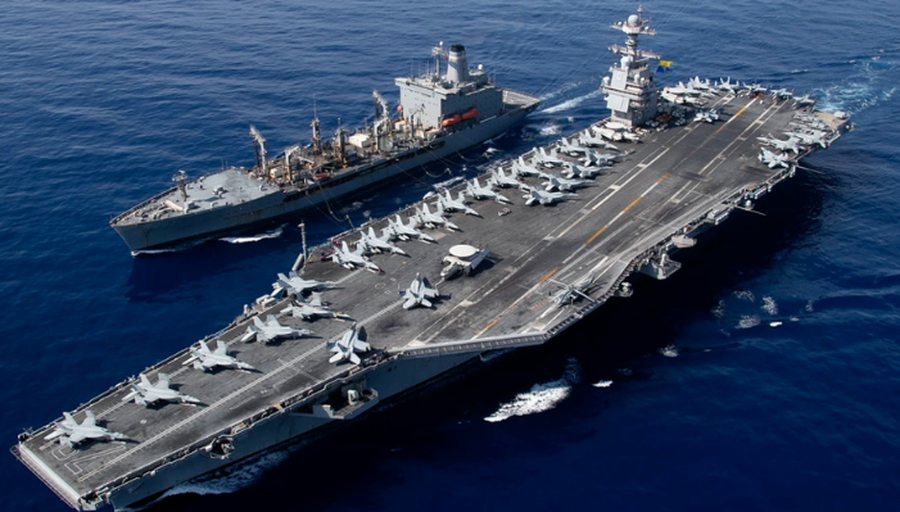 Gati për luftë, aeroplanmbajtësja më e madhe amerikane