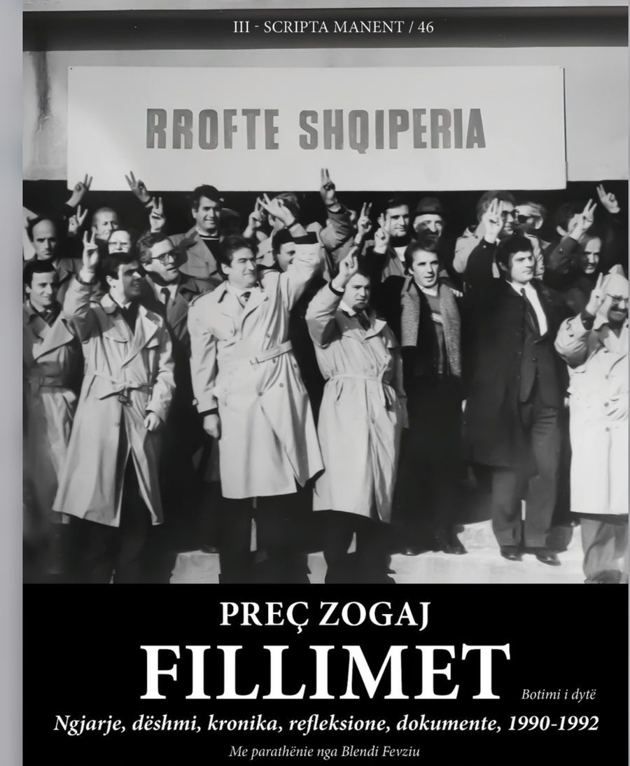 PARATHËNIE nga Blendi Fevziu e botimit të dytë të librit