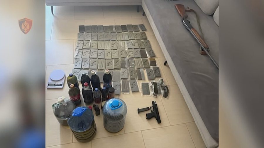Policia e Tiranës godet dy rrjete narkotikësh, sekuestrohen mbi 4 kg