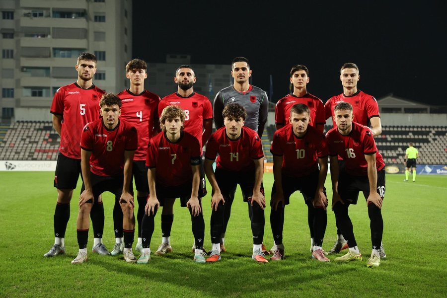 Kombëtarja U-21 fiton 2-0 ndaj Ukrainës në “Elbasan