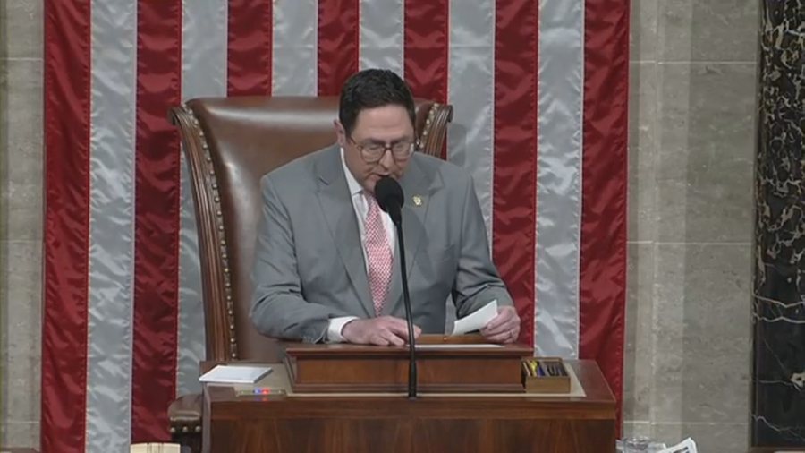 Vetëm një votë kundër, Dhoma e Përfaqësuesve