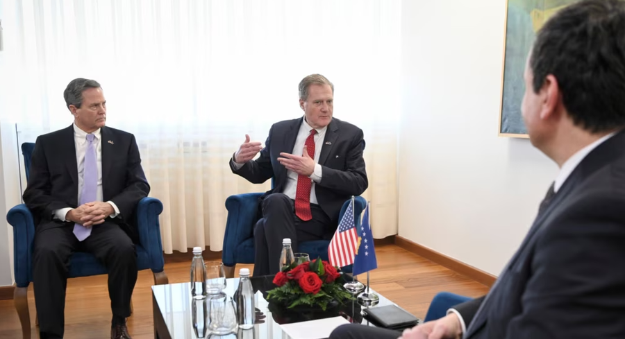 Osmani dhe Kurti bisedojnë me kongresmenët amerikanë për