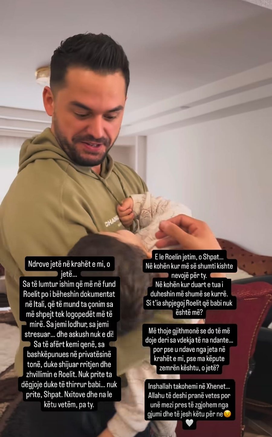 “Ndërrove jetë në krahët e mi!” Reagon