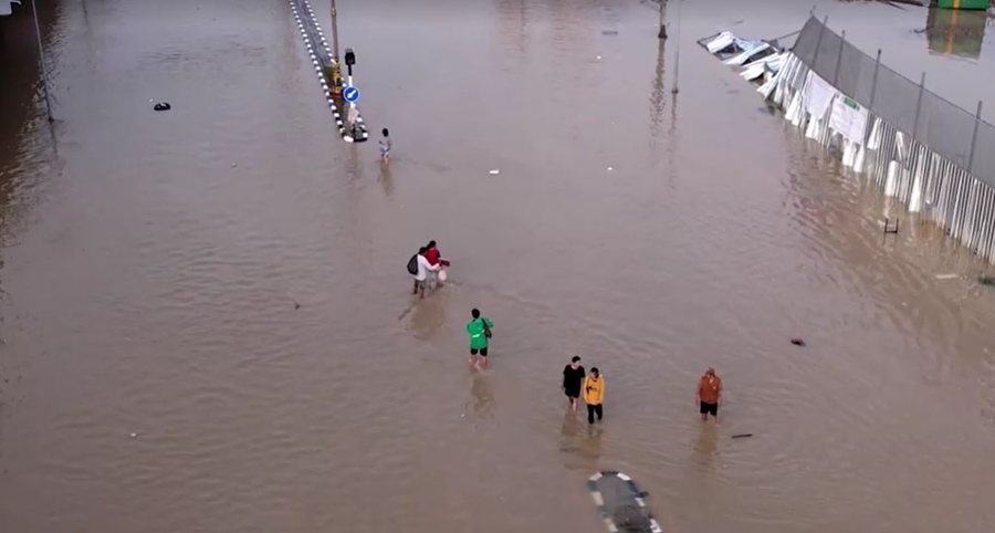 Tajlanda nën ujë, pamje me dron nga përmbytjet