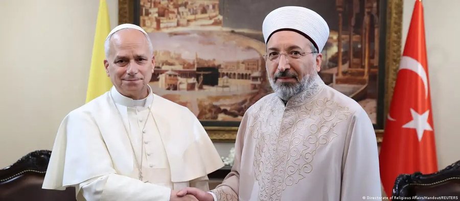 Papa Leo: Takim me fenë Islame në Turqi e Liban