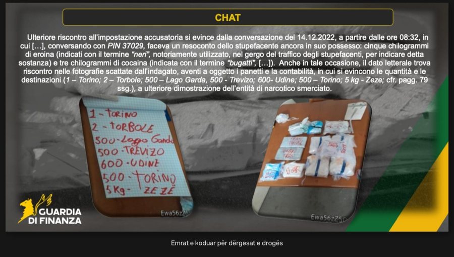 Lidhje me Sacra Corona Unita, si operonte grupi shqiptar i trafikut të