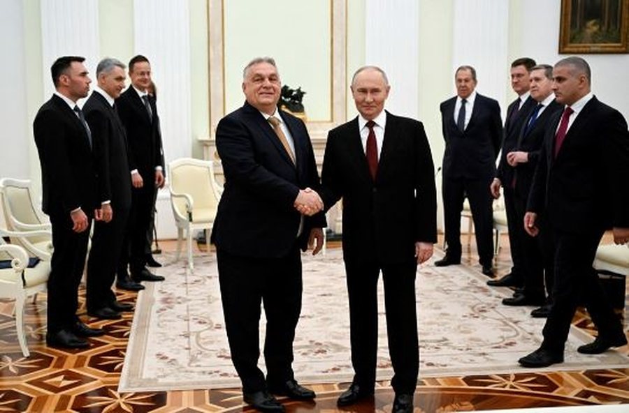 Kryeministri Orban vizitë në Moskë, takohet me Putinin