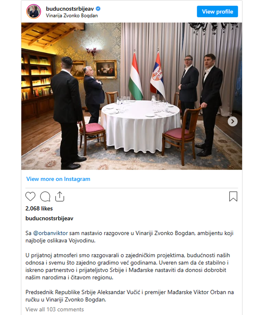 Diplomaci me byrek e kos, Orban tenton të shpëtojë Serbinë,