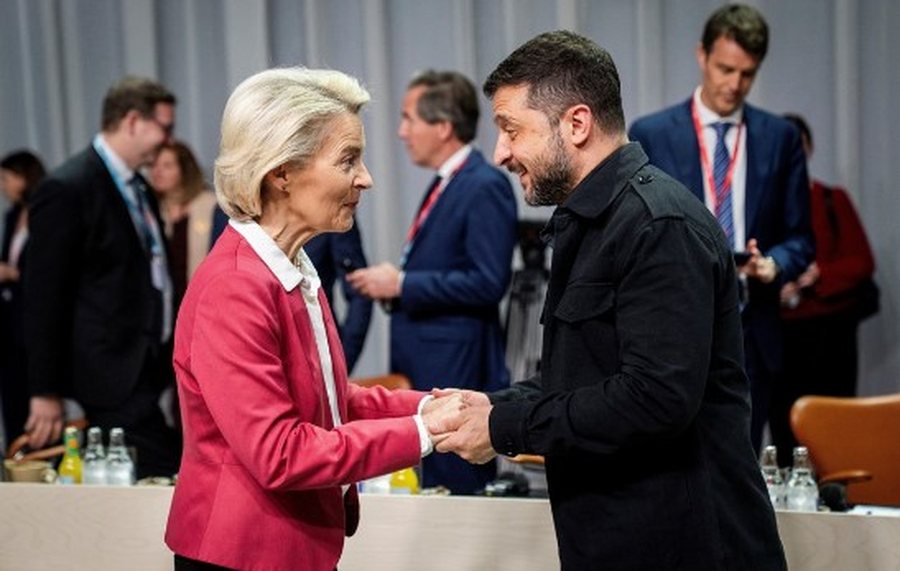 Zelensky flet me Von der Leyen rreth rezistencës së Ukrainës ndaj