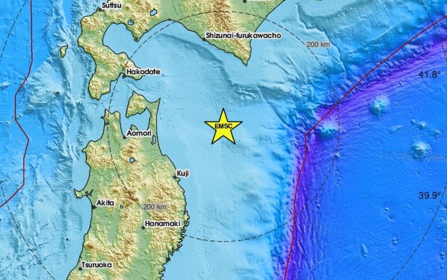 Japonia nuk gjen qetësi goditet nga një tjetër tërmet i