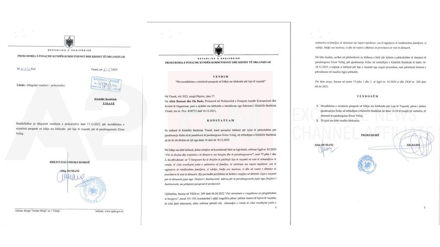 SPAK nuk i jep leje Veliajt të marrë pjesë fizikisht në