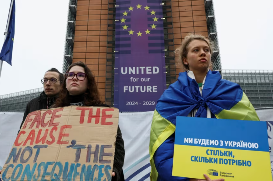 Liderët e BE-së mblidhen për financimin e Ukrainës, teksa