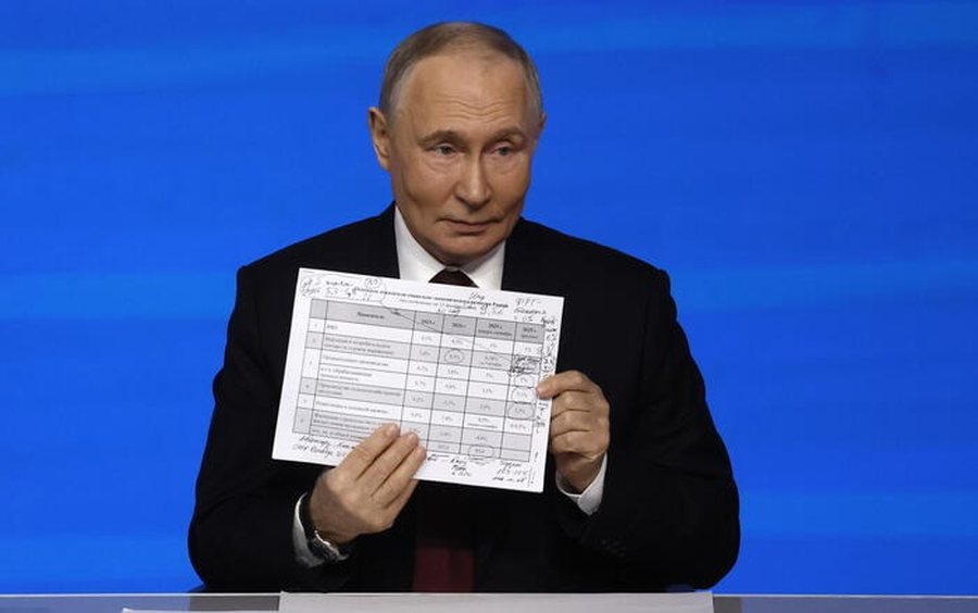Putin: T&euml; gatsh&euml;m t&euml; negociojm&euml; mbi propozimet e vitit 2024,