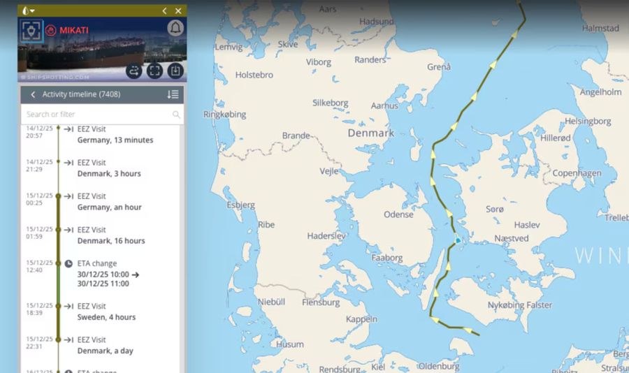 &Ccedil;far&euml; i ndodh nj&euml; anijeje t&euml; flot&euml;s n&euml; hije