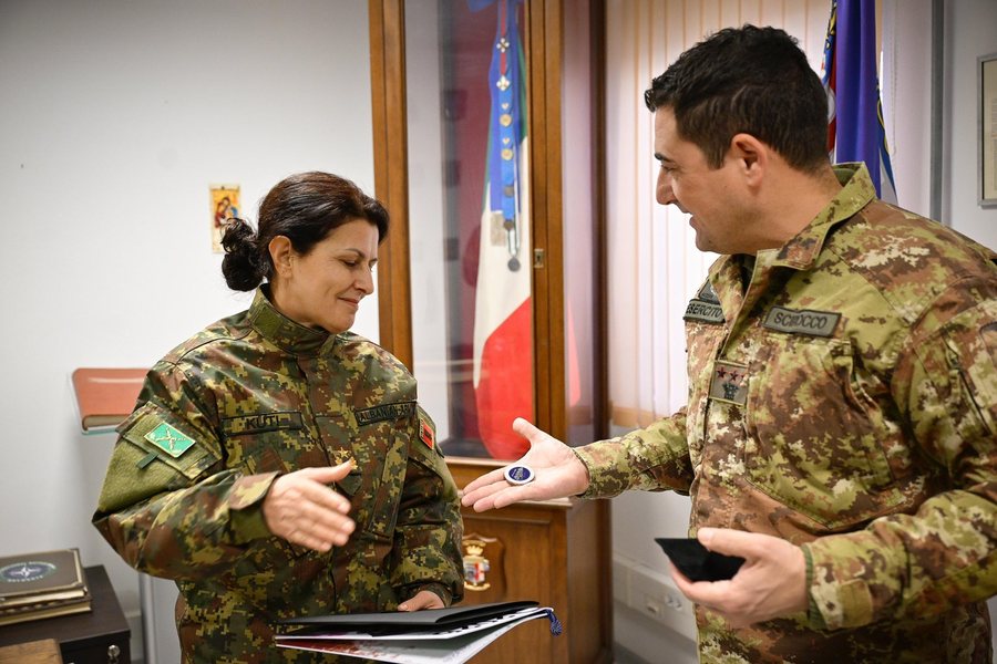 Vengu viziton Forcat e Armatosura shqiptare n&euml; Bullgari: Shembull