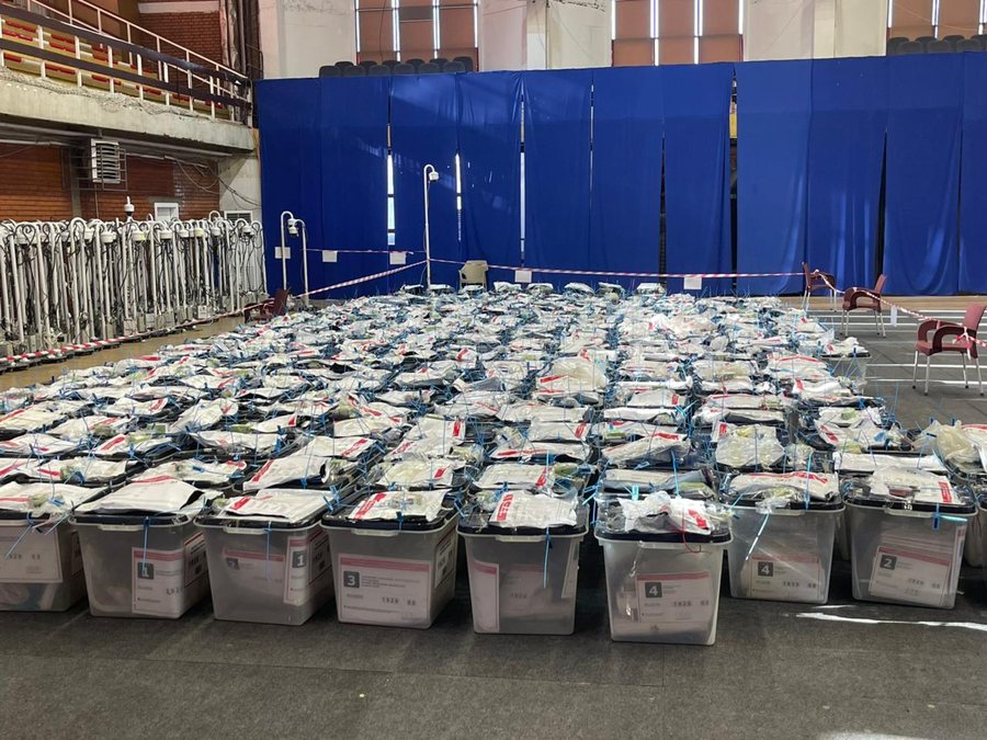 P&euml;rfundon num&euml;rimi i votave p&euml;r subjektet politike, nis